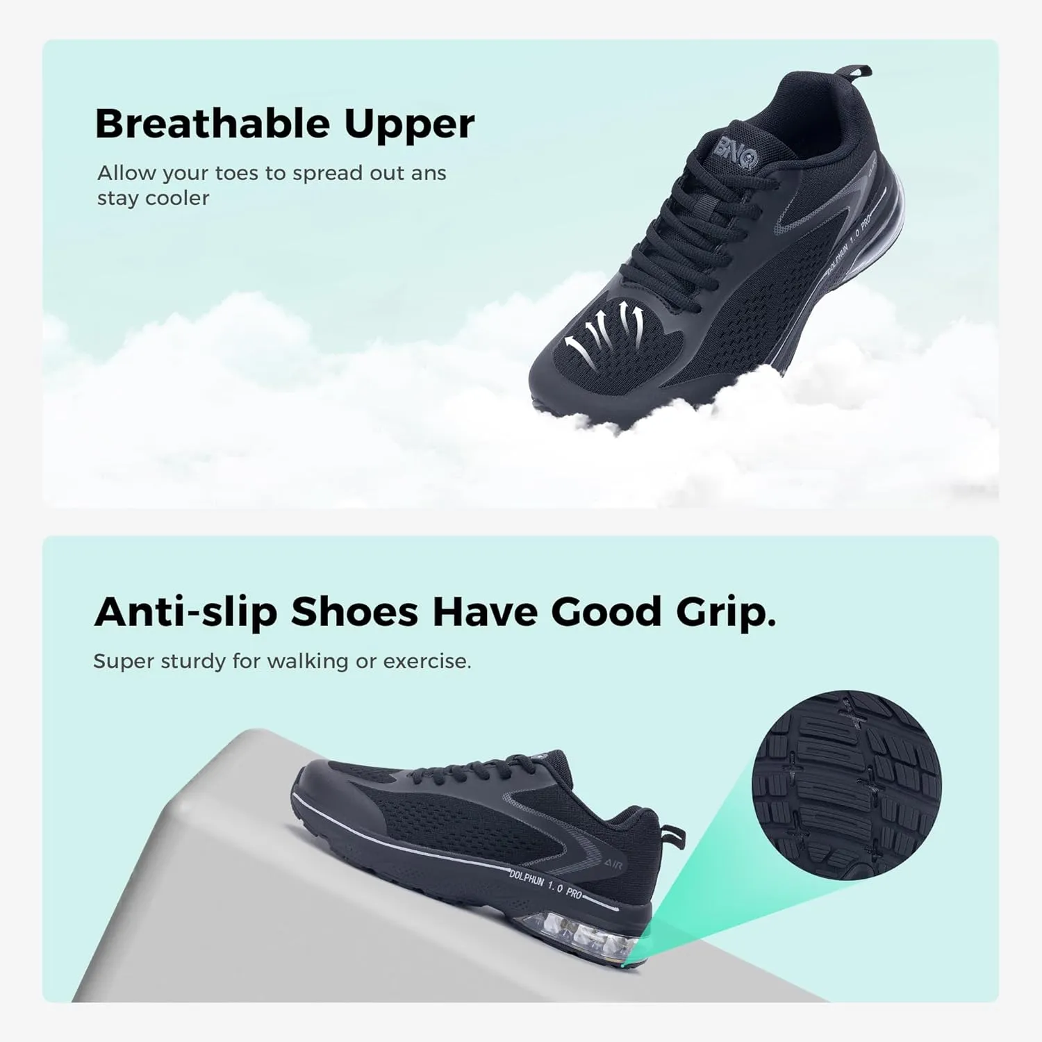 SURRAY Women Wide Toe Box Walking Shoes with Arch Support Air Tennis Running Sneakers Extra Wide Width Woman Shoe for Plantar Fasciitis Flat Foot Heel Pain Relief US Size 6-11