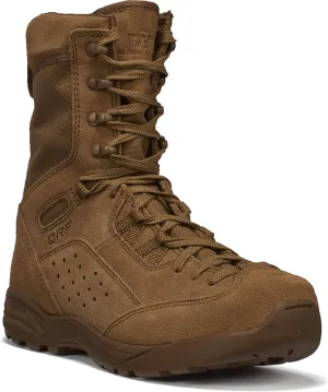 Tactical Research QRF ALPHA C9 9” Hot Weather Assault Combat Boots for Men - Ultra-Lightweight AR 670-1/AFI 36-2903 Coyote Brown Leather with Slip-Resistant Rakkasan Outsole
