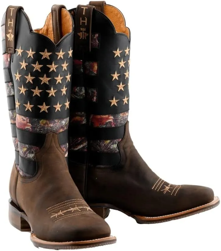 Tin Haul Western Boots Mens Open Season Brown 14-020-0077-0470 BR