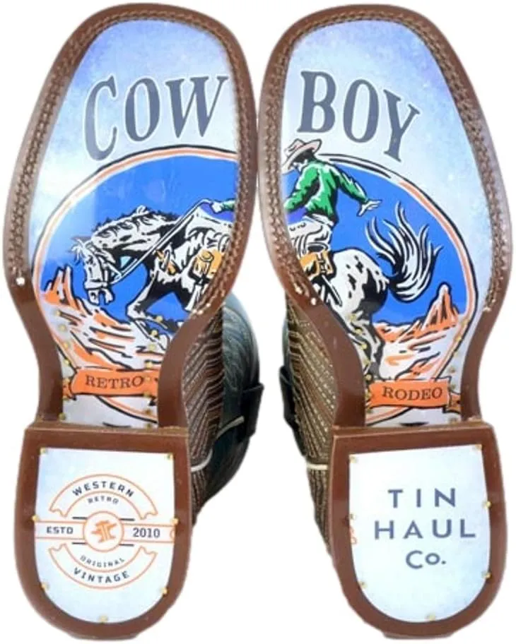 Tin Haul Western Boots Mens Quantum Brown 14-020-0077-0522 BR