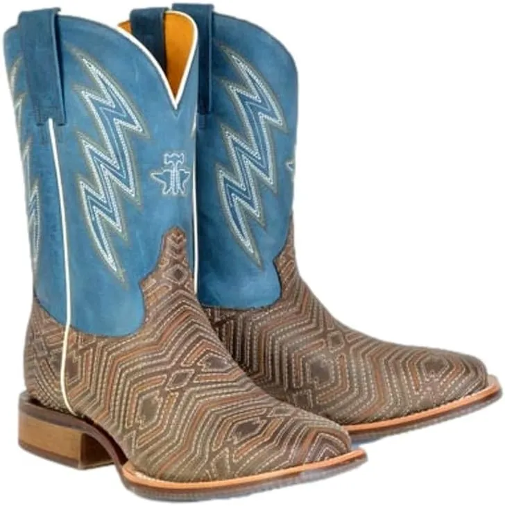 Tin Haul Western Boots Mens Quantum Brown 14-020-0077-0522 BR