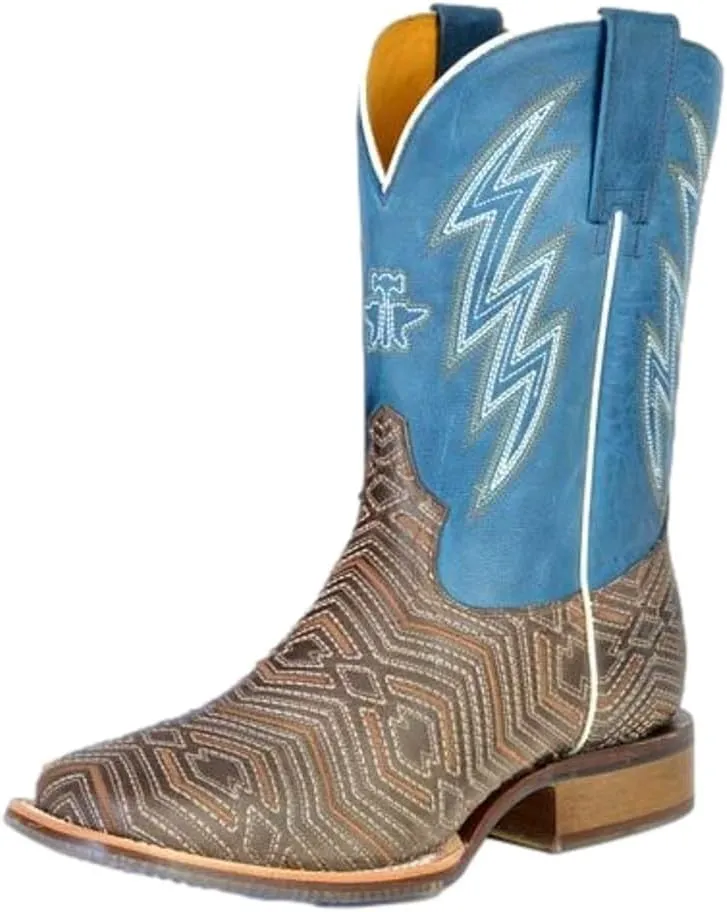 Tin Haul Western Boots Mens Quantum Brown 14-020-0077-0522 BR