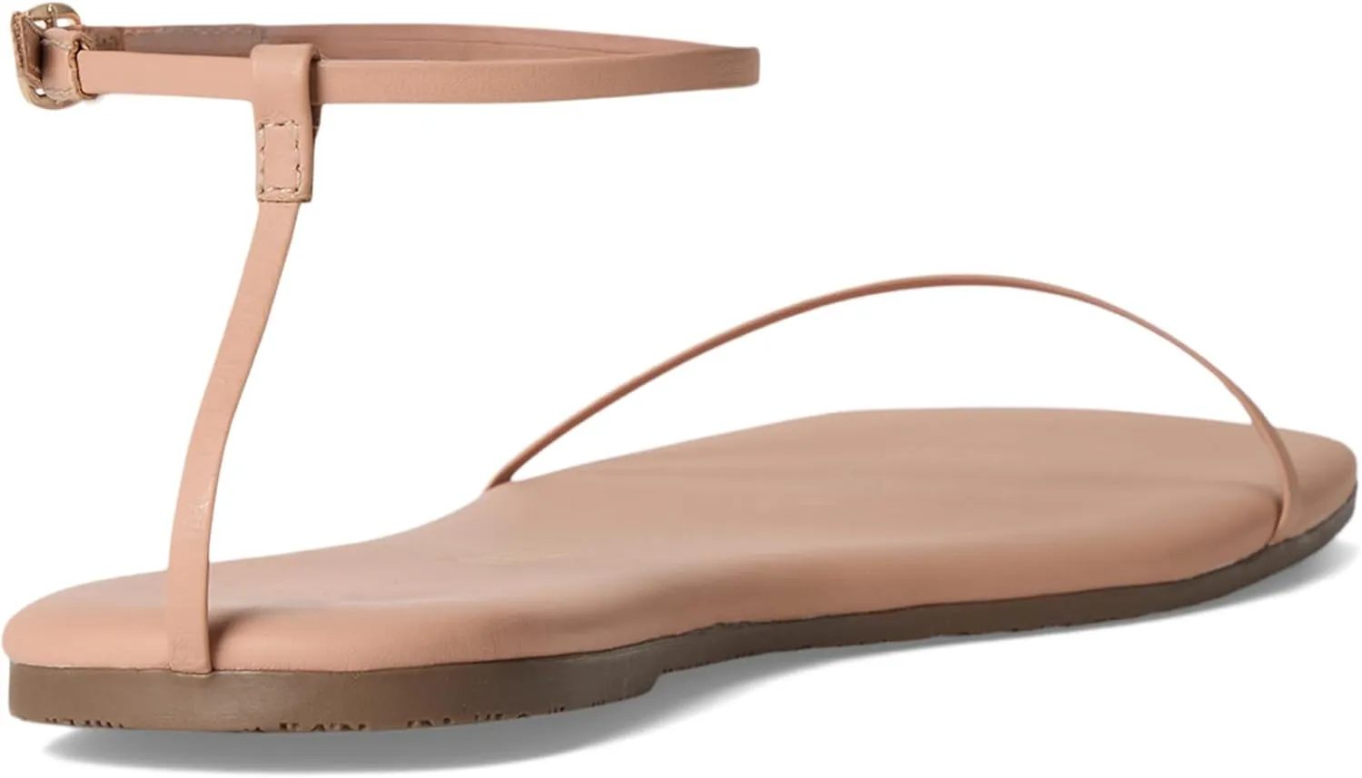 TKEES Women's Square Toe Twiggy Flat Sandal