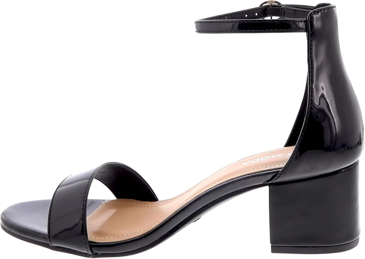 TOP Moda Darcie-1 Ankle Strap Dressy High Heel Sandal, Non-slip Sole, For Wedding, Party, Prom, Evening Wear, or Any Occasion, Sleek Style Block Heel Sandals