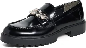 Tory Burch Women's Classic Embellished Lug Loafers