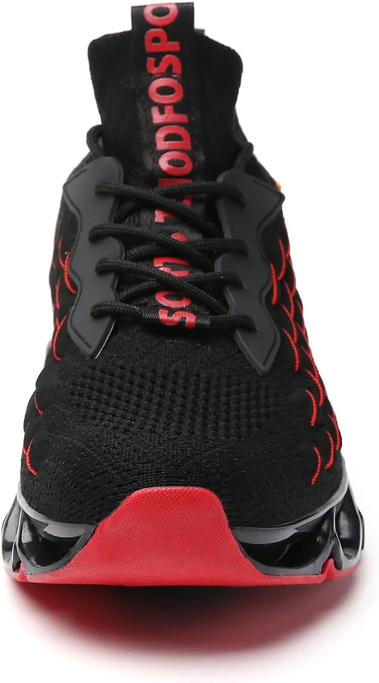 TSIODFO Men's Sneakers Sport Running Athletic Tennis Walking Shoes
