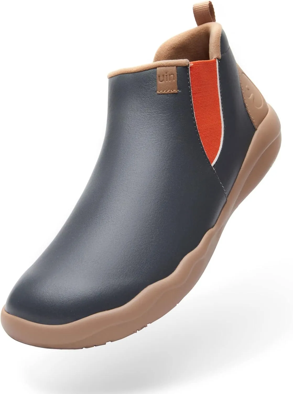 UIN Men's Ankle Fashion Chelsea Boots Cow Suede Casual Comfort Walking Shoes Granada