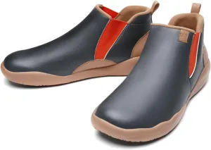 UIN Men's Ankle Fashion Chelsea Boots Cow Suede Casual Comfort Walking Shoes Granada