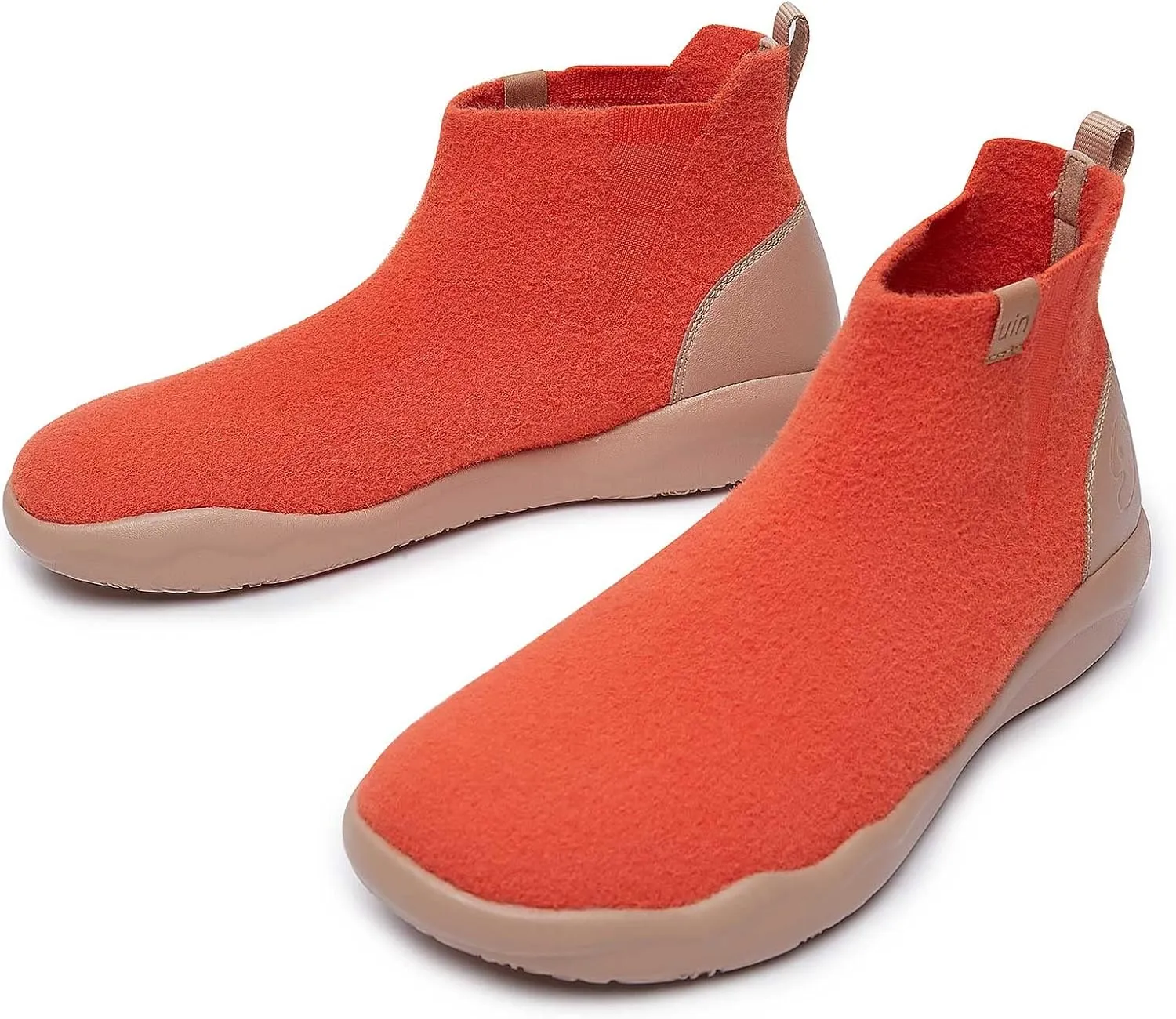 UIN Women's High Top Ankle Fashion Boots Casual Comfort Walking Shoes