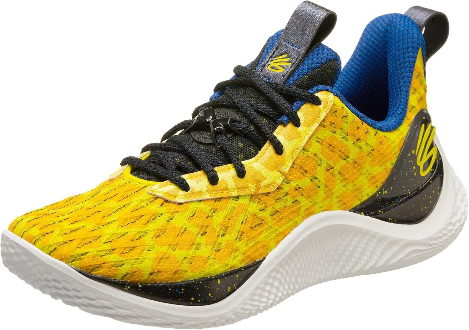 Under Armour Curry 10 Bang Bang Mens Basketball Trainers 3026272 Sneakers Shoes (UK 10.5 US 11.5 EU 45.5, Yellow Black 700)