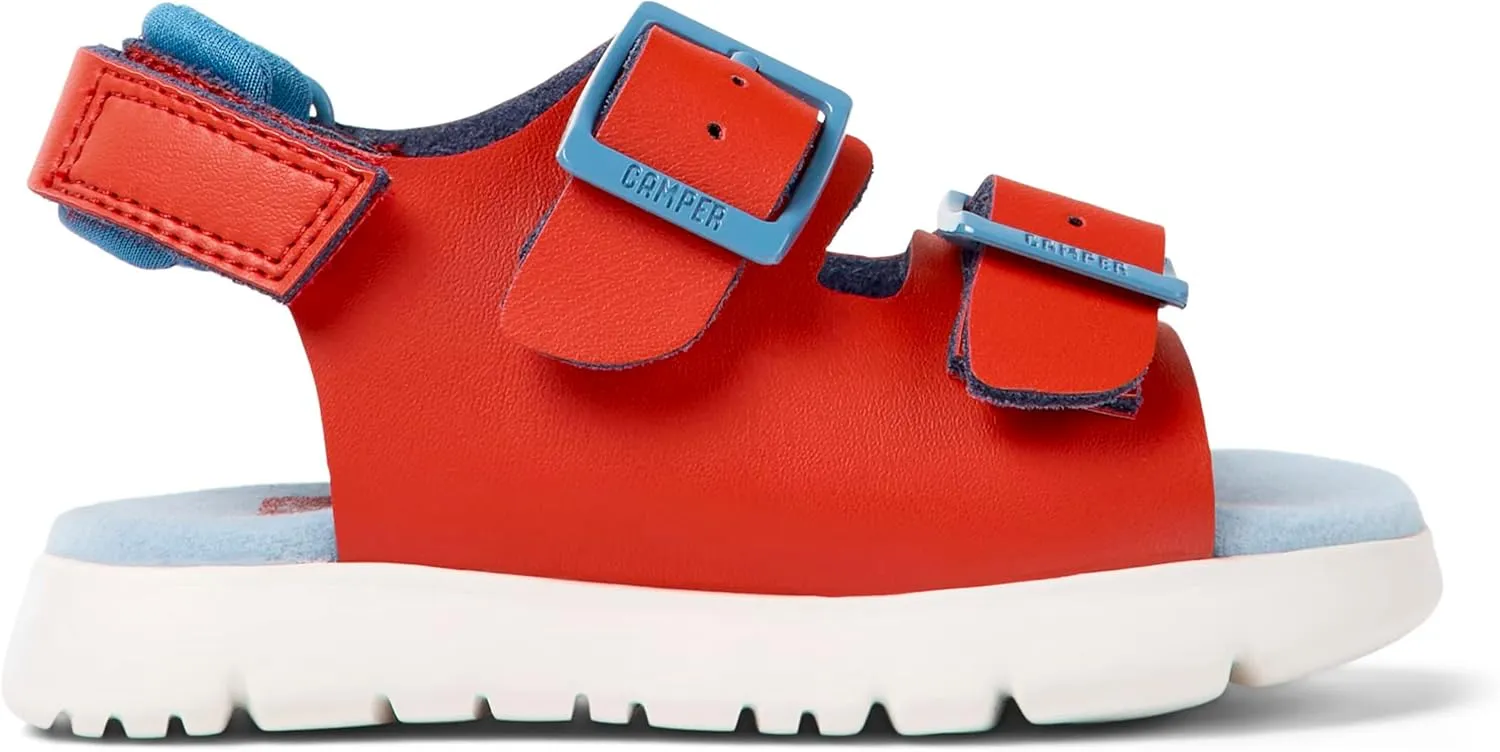Unisex-Child Slingback Flat Sandal
