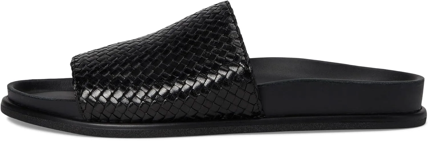 Vagabond Shoemakers Women's Effie Leather Woven Sandals Slide