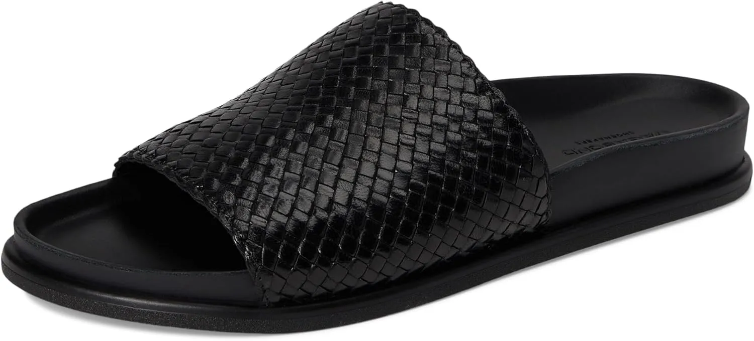 Vagabond Shoemakers Women's Effie Leather Woven Sandals Slide