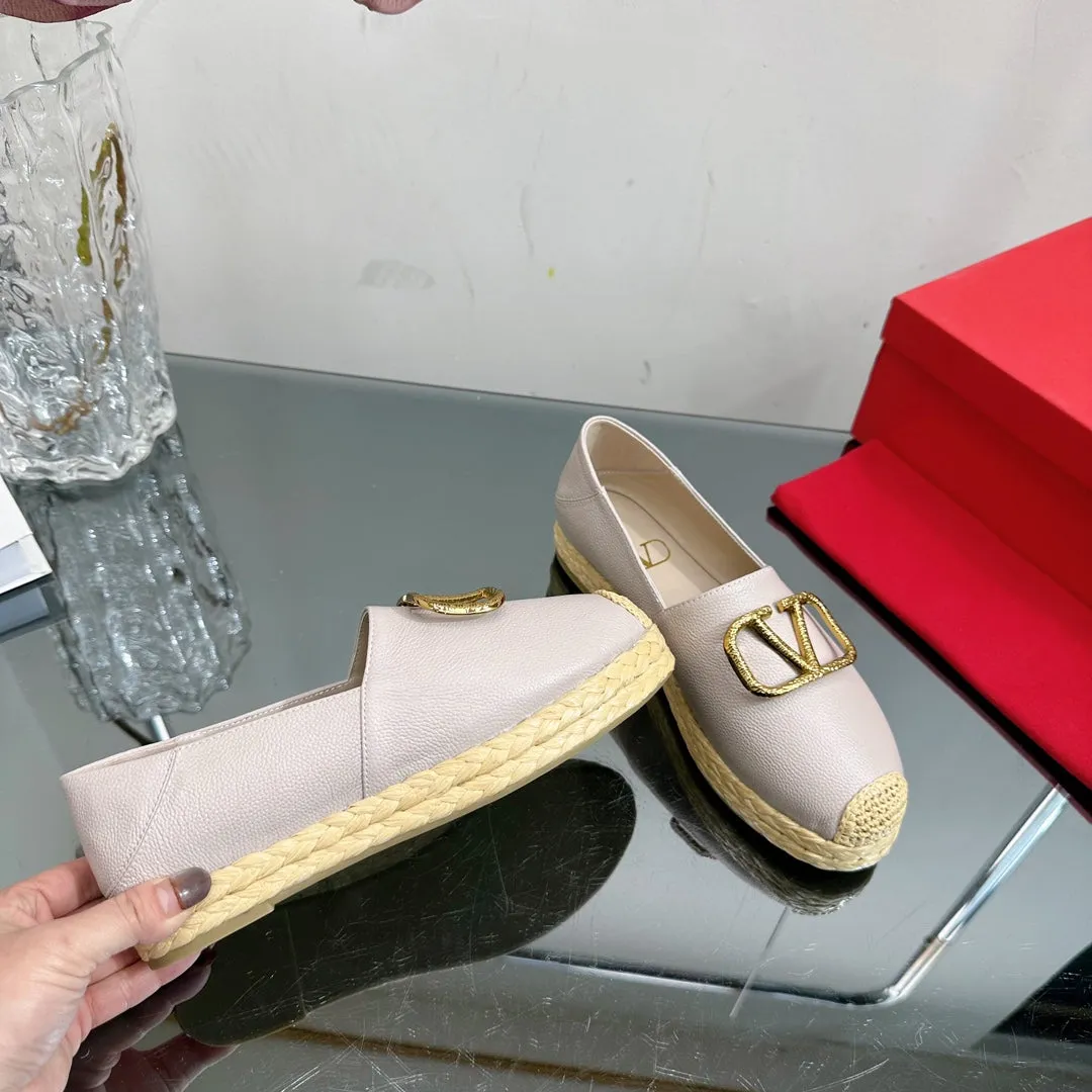 Vlogo Signature Loafer Rose Cannelle Leather