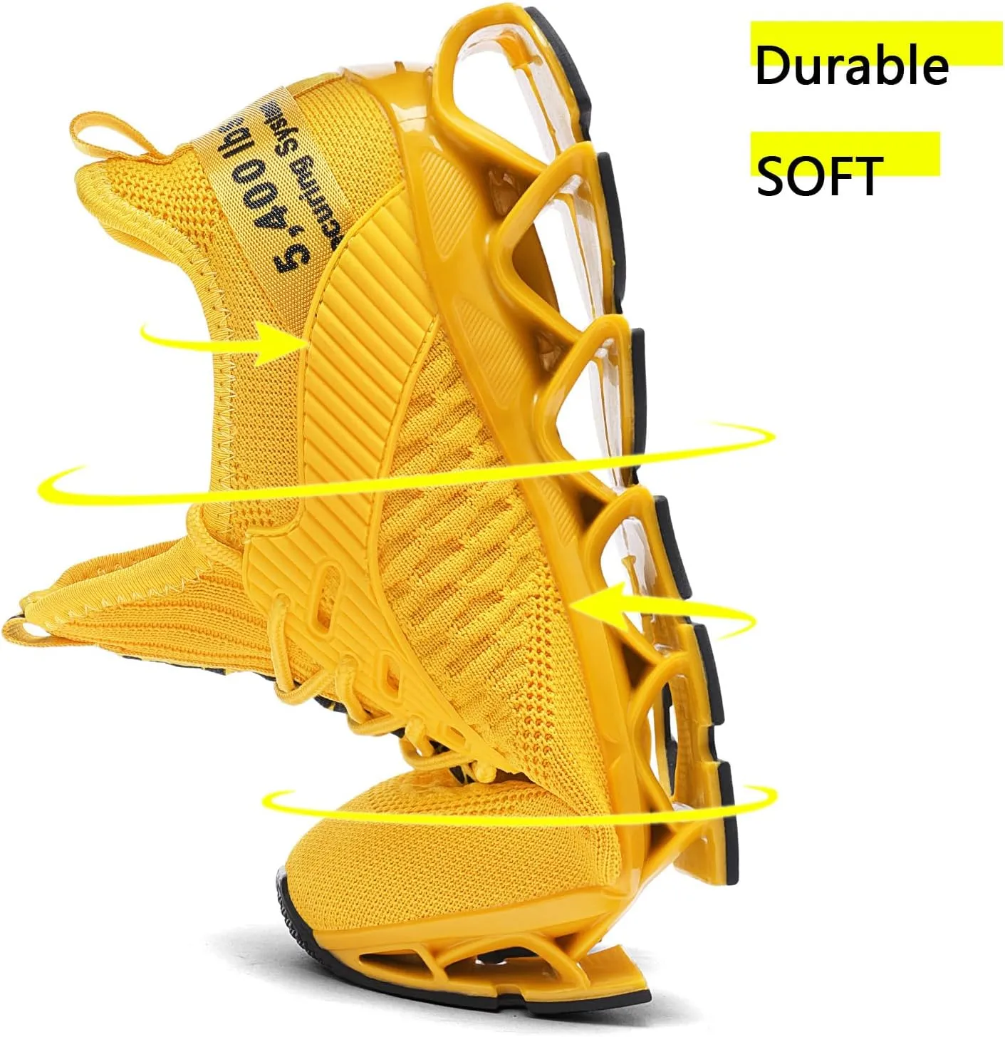 Vooncosir Women's Running Shoes Comfortable Fashion Non Slip Blade Sneakers Work Tennis Walking Sport Athletic Shoes