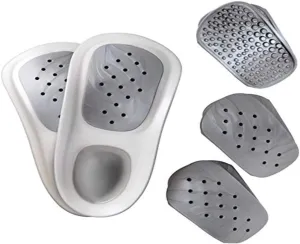WalkFit Platinum Foot Orthotics Plantar Fasciitis Arch Support Insoles Relieve Foot Back Hip Leg and Knee Pain Improve Balance Alignment FSA HSA Eligible (Men 9-9.5 / Women 10-10.5)