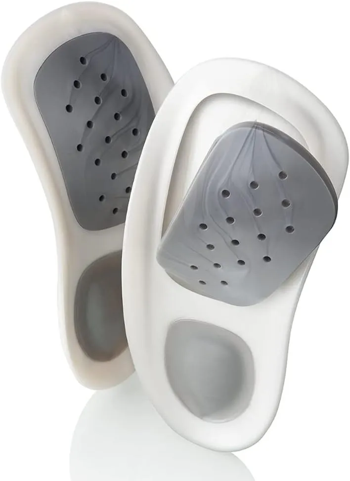 WalkFit Platinum Foot Orthotics Plantar Fasciitis Arch Support Insoles Relieve Foot Back Hip Leg and Knee Pain Improve Balance Alignment FSA HSA Eligible (Men 9-9.5 / Women 10-10.5)