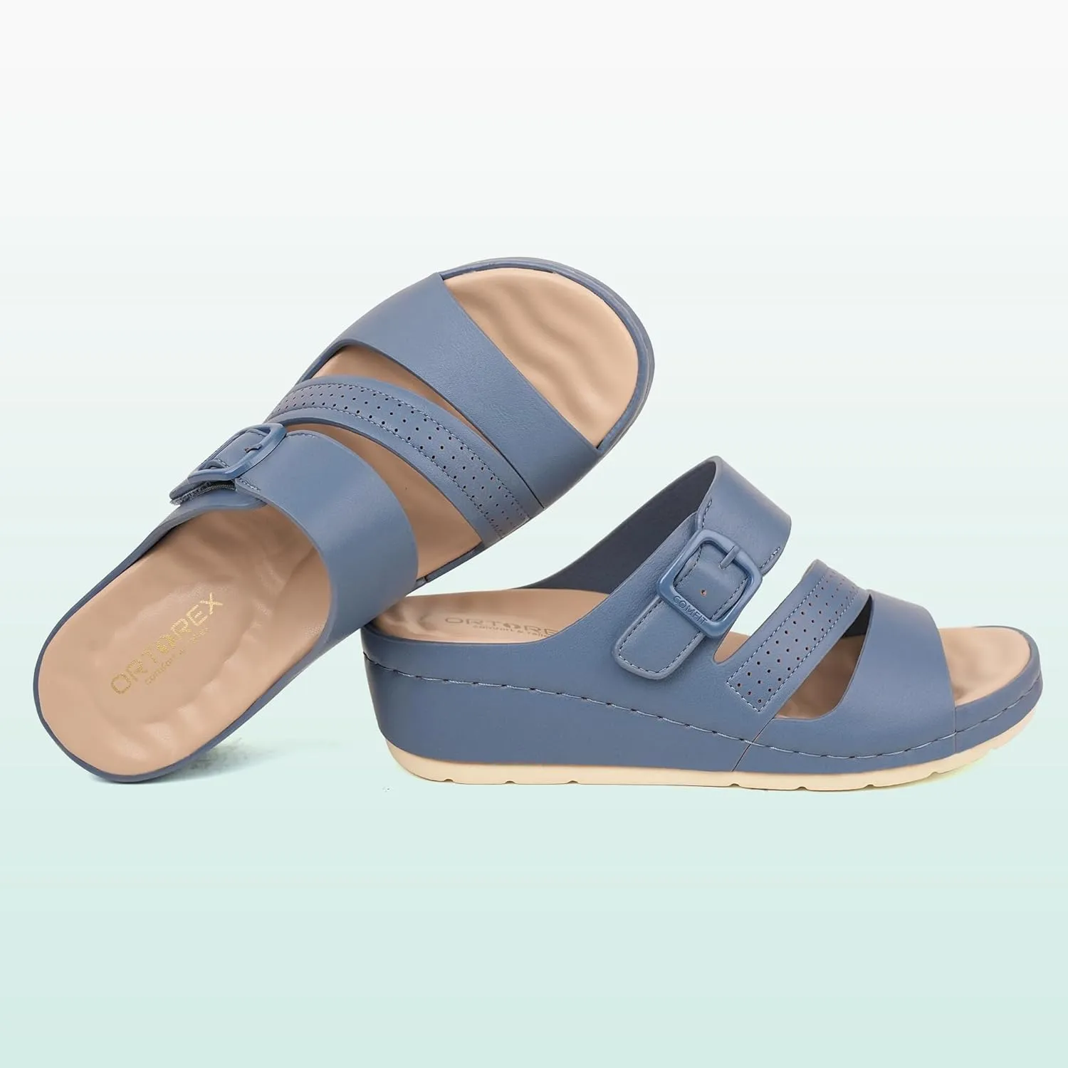 Women Arch Orthotic Support Comfort Slides Orthopedic Sandals