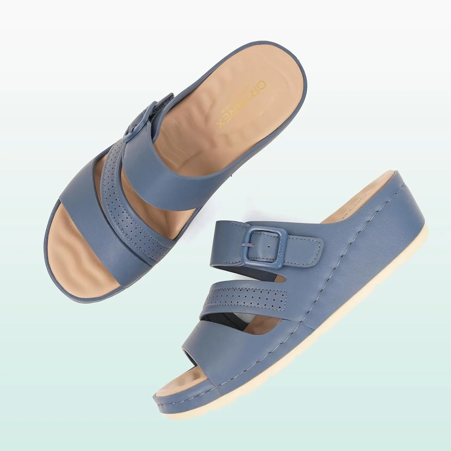 Women Arch Orthotic Support Comfort Slides Orthopedic Sandals