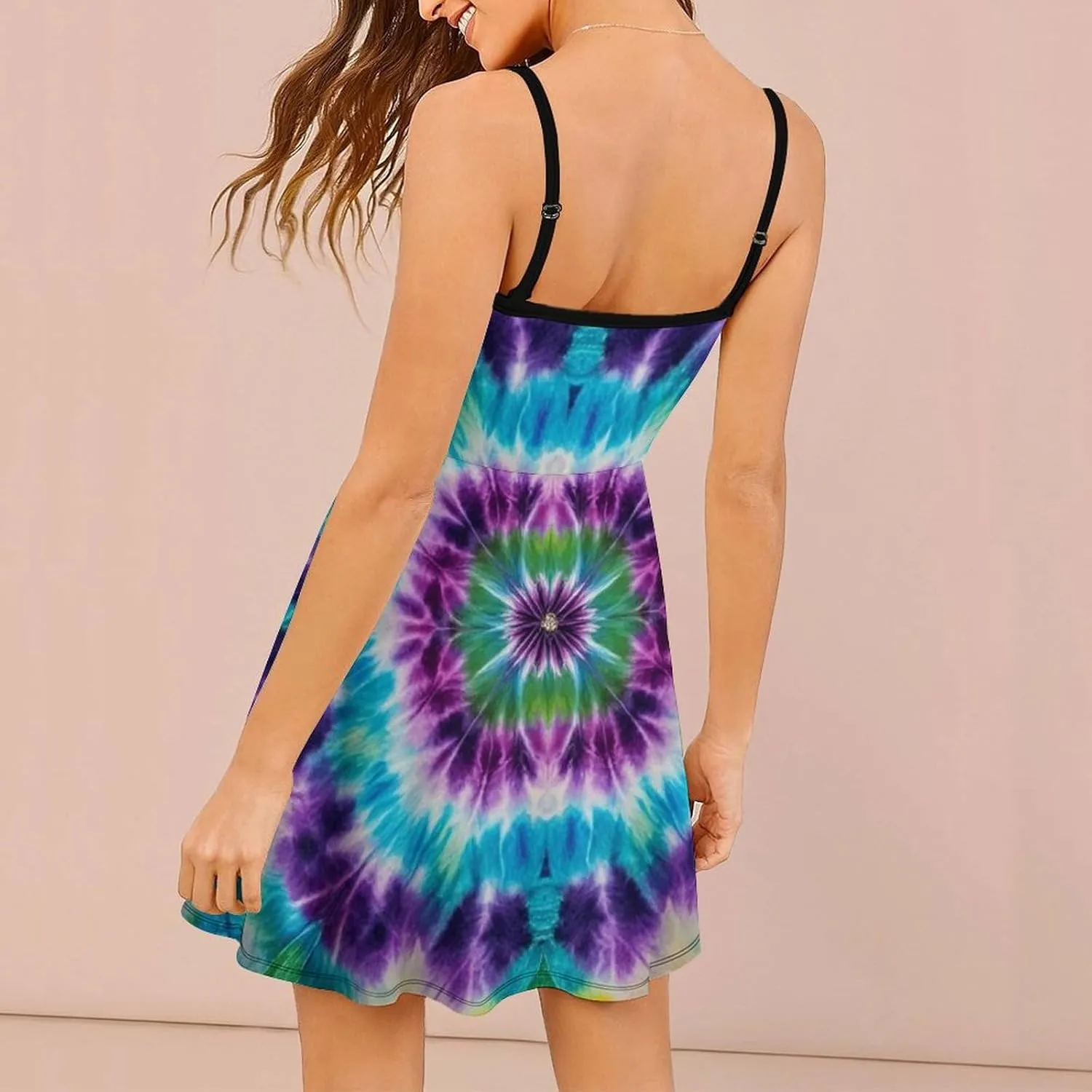 Women Girls 2025 Summer Swing Dress for Party Beach Date