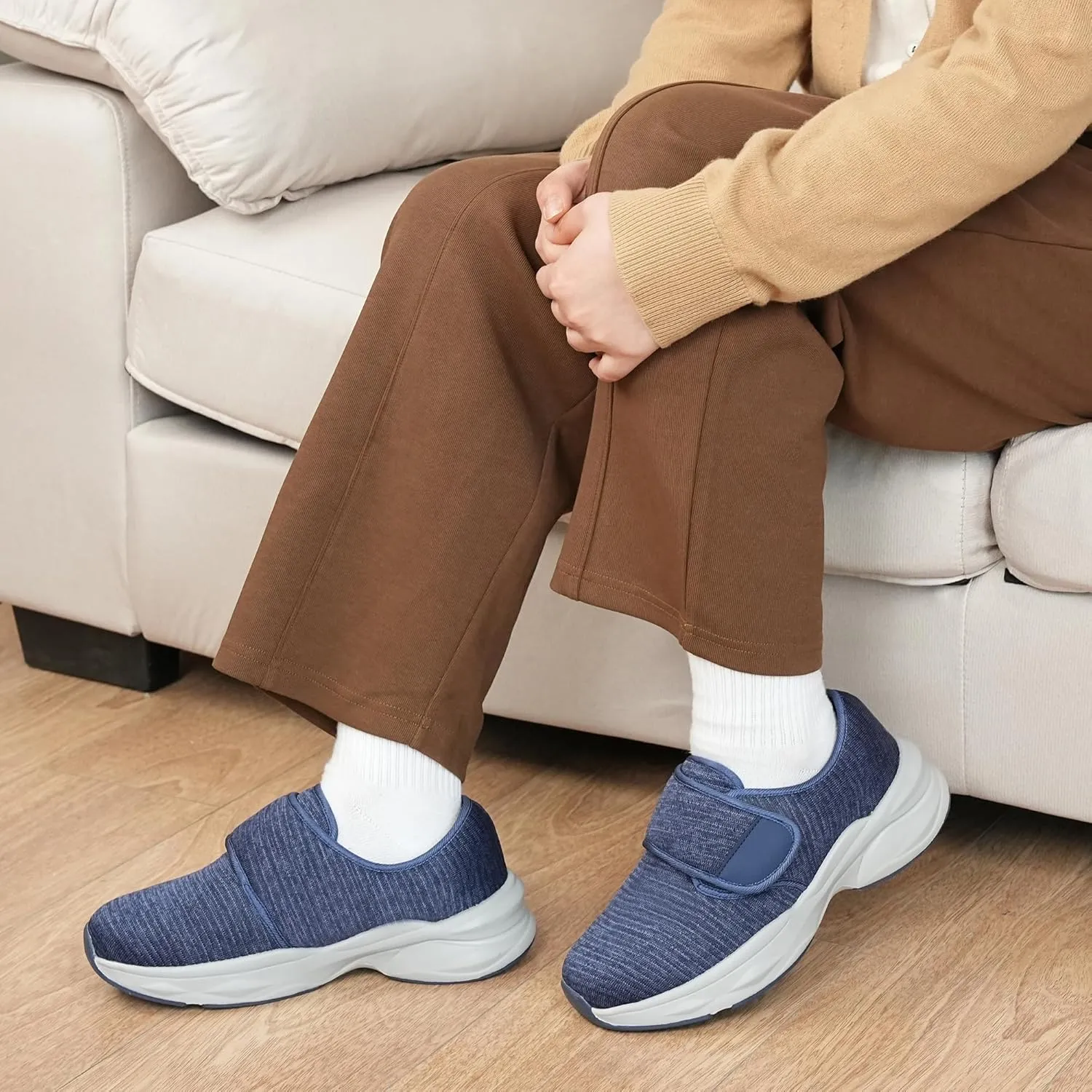 Women Orthopedic Diabetic Walking Sneakers Swollen Feet Shoes