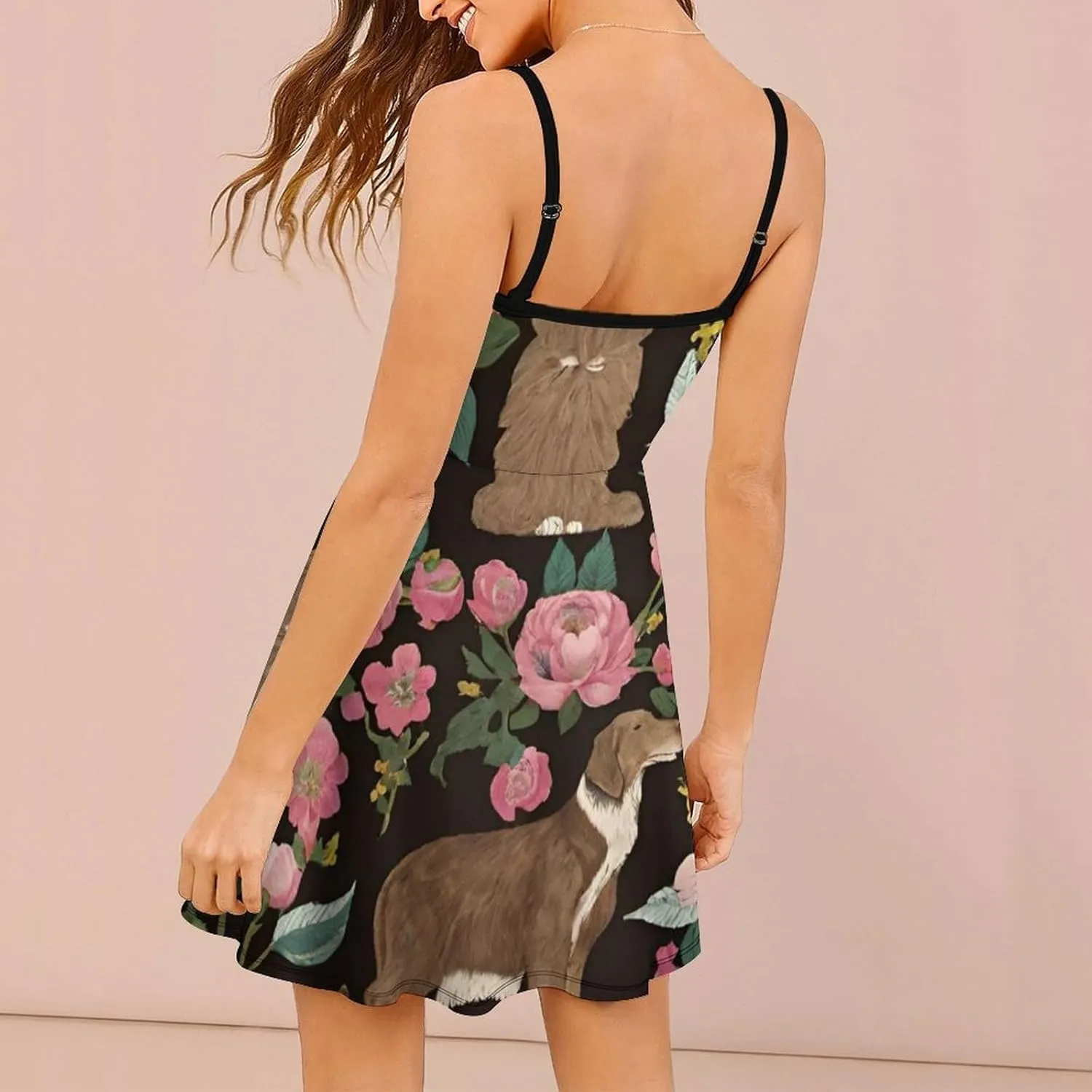 Women's 2025 Summer Loose Flowy Swing Shift Dresses for Vacation Party
