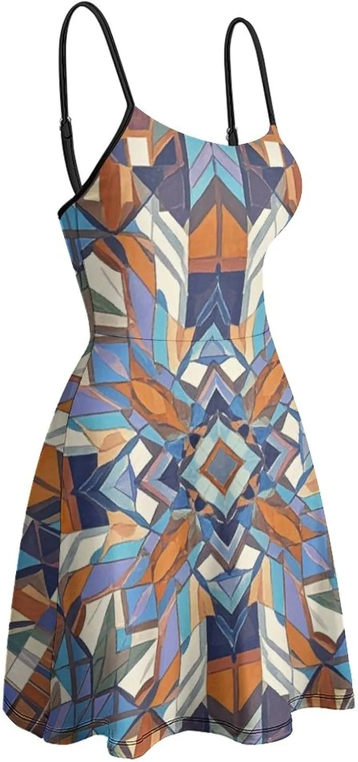 Women's Casual Loose Flowy Swing Shift Dresses for Vacation Party Wedding