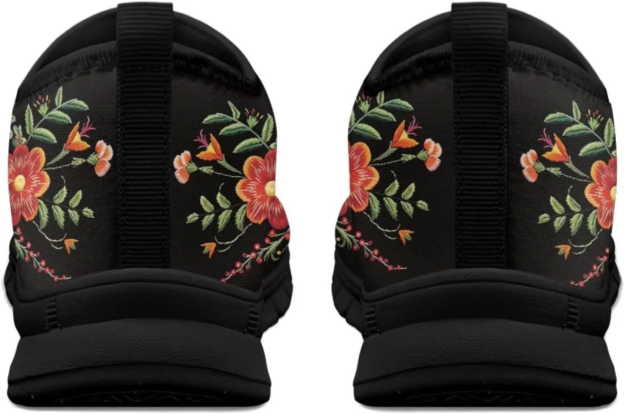 Womens Casual Sneakers Art Themed Slip On Walking Shoes for Women