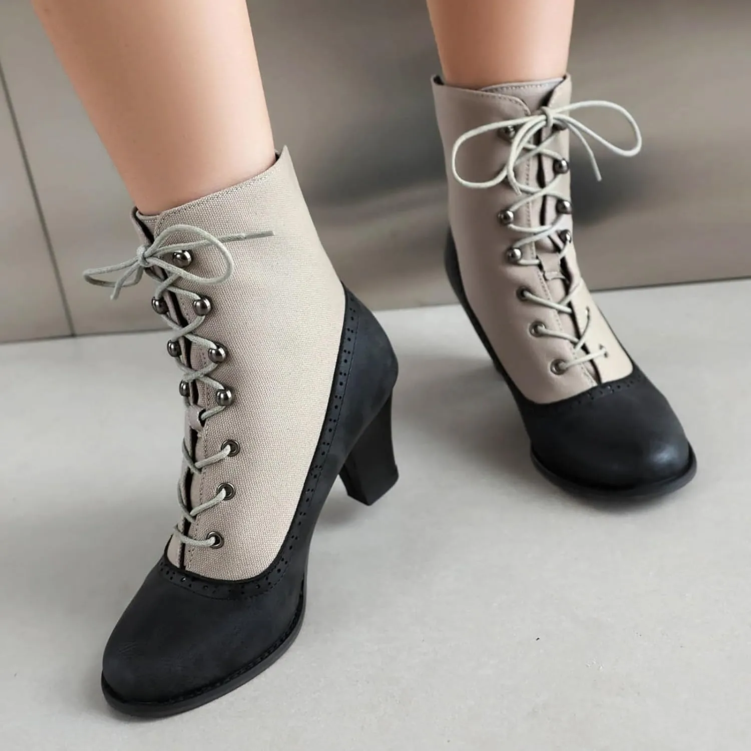 Womens Chelsea Boots Mid Calf Low Kitten Heel Suede Pointed Toe Stretch Fall Fashion Dressy Booties Knee High Combat Chukka