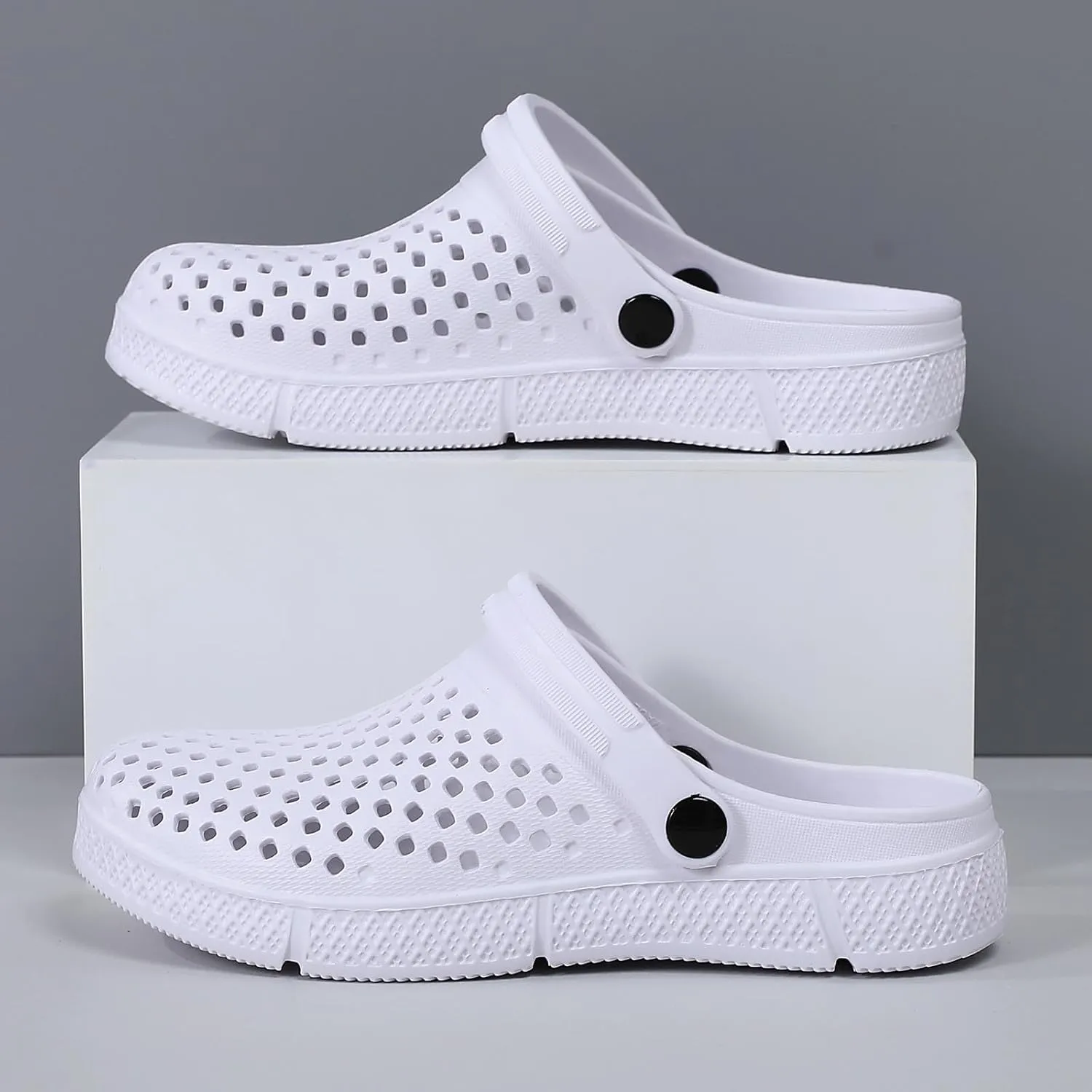 Women's Garden Clogs Shoes Casual Slipper Beach Sandals Anti-Slip Pool Water Shoes Home Slippers Summer Footwear