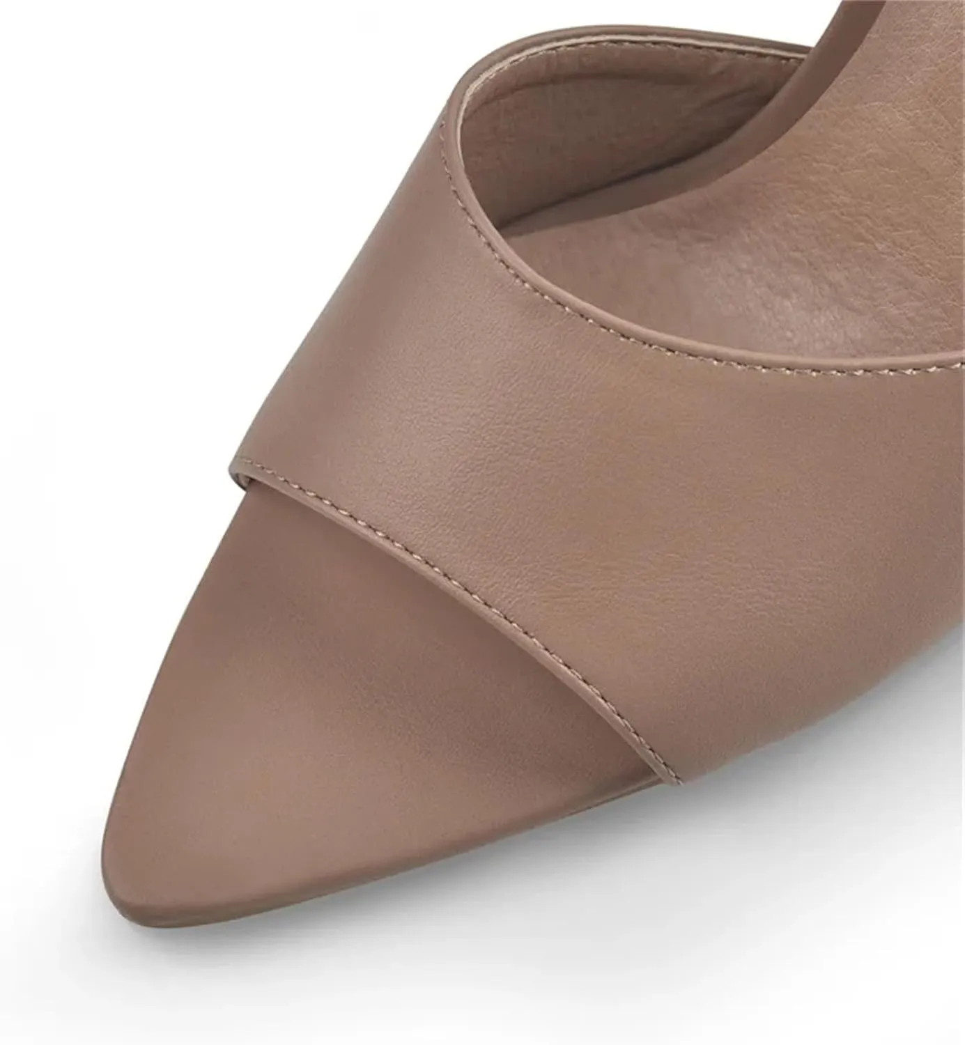 Women's Matte Blue Sandals - Peep Toe PU Casual Thin Heels