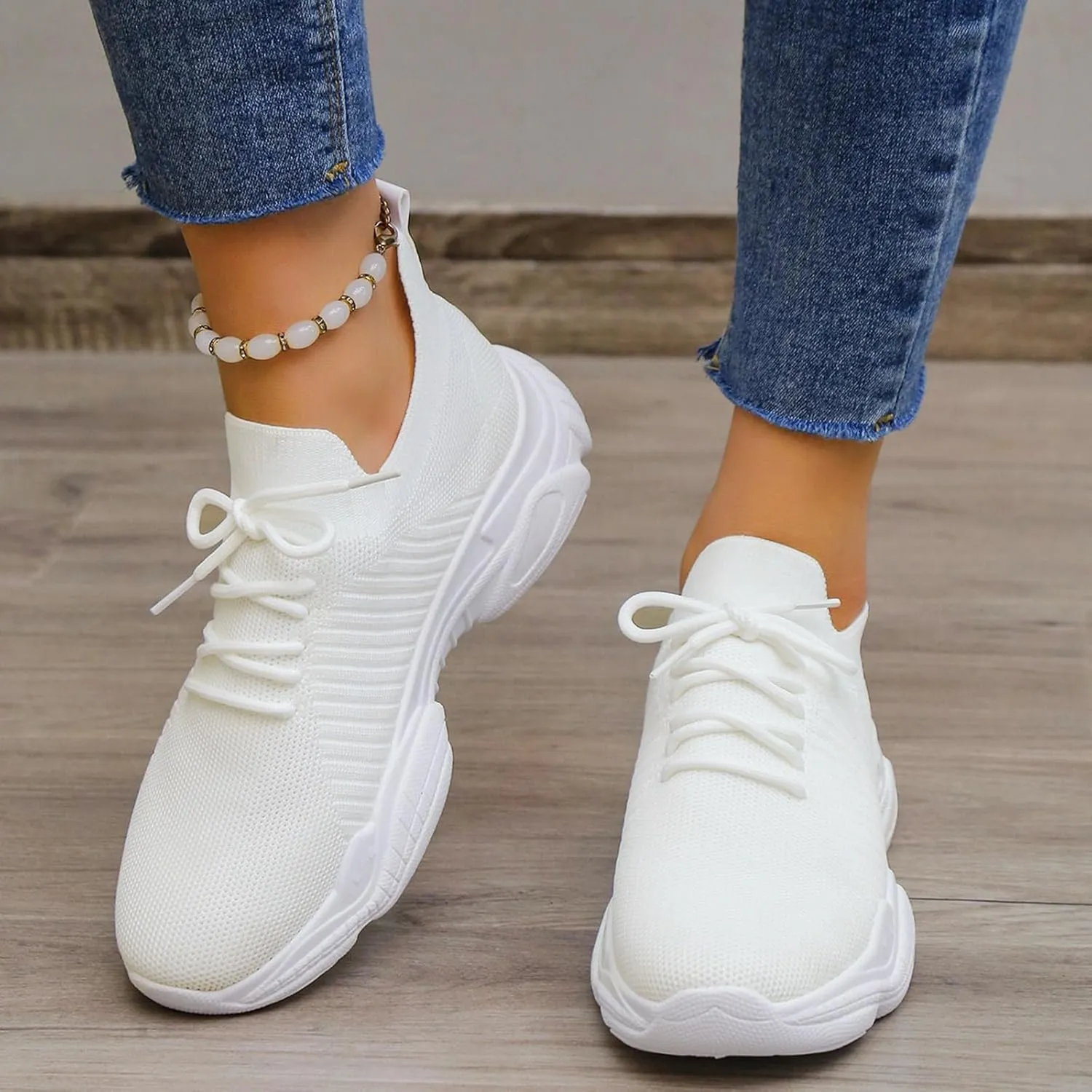 Women's Sneakers Wide Toe Womens X-Wide Size 11 Non Slip Work Shoes with Support Womens Shoes Dressy Casual Slip Ons Wide Width Women Sneakers Black Zapatos Sin Cordones para Mujer De Plataforma