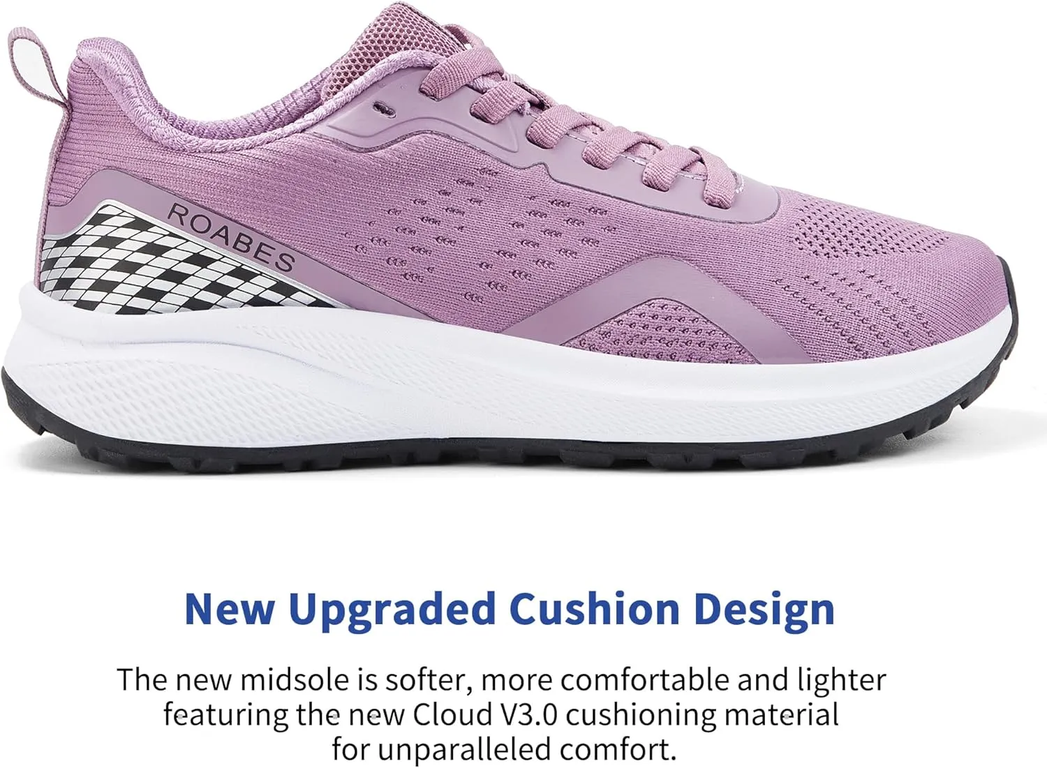 Women's Wide Toe Box Sneakers, Wide Tennis Running Shoes, Rubber Non-Slip Breathable Gym Workout Shoes