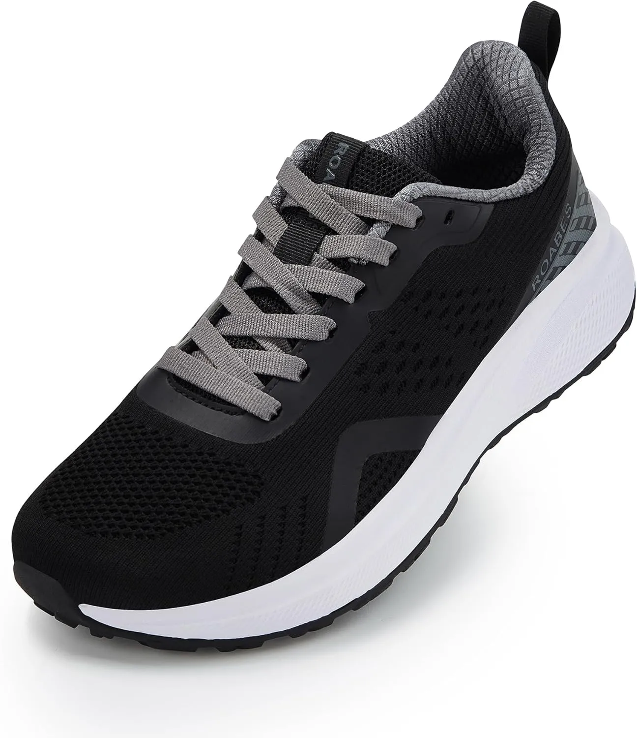 Women's Wide Toe Box Sneakers, Wide Tennis Running Shoes, Rubber Non-Slip Breathable Gym Workout Shoes