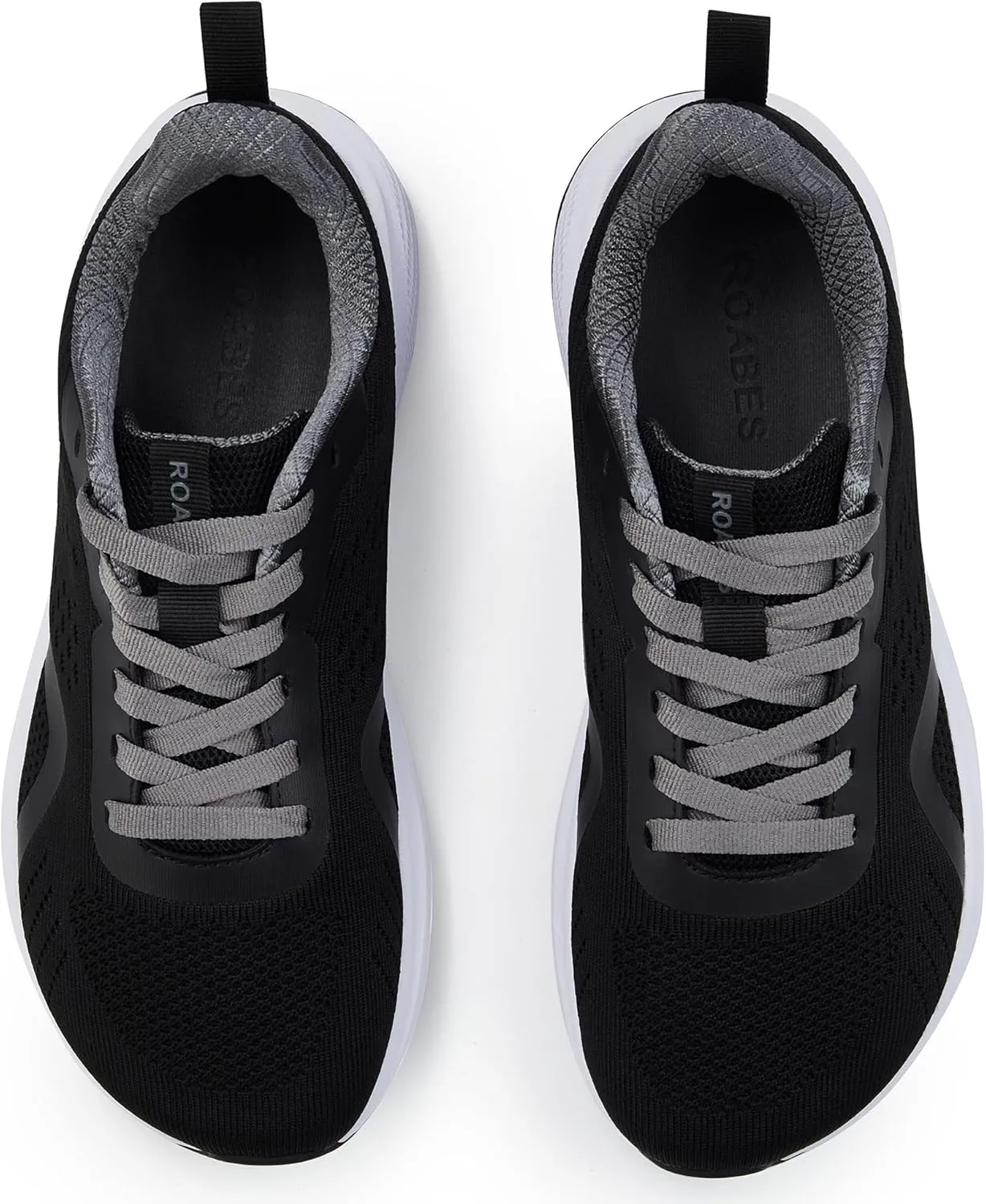 Women's Wide Toe Box Sneakers, Wide Tennis Running Shoes, Rubber Non-Slip Breathable Gym Workout Shoes