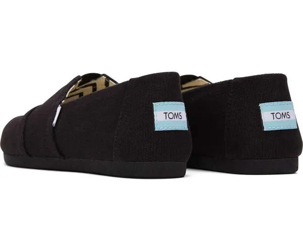 W's Classic Alpargata RecyCot  - Black/Black