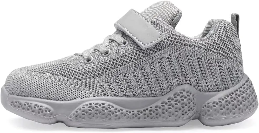YAVY Unisex-Child Sneakers Tennis Shoes Fashion Running Shoes Lightweight Walking Shoes （Boys/Girls/Little Kid/Big Kid ）