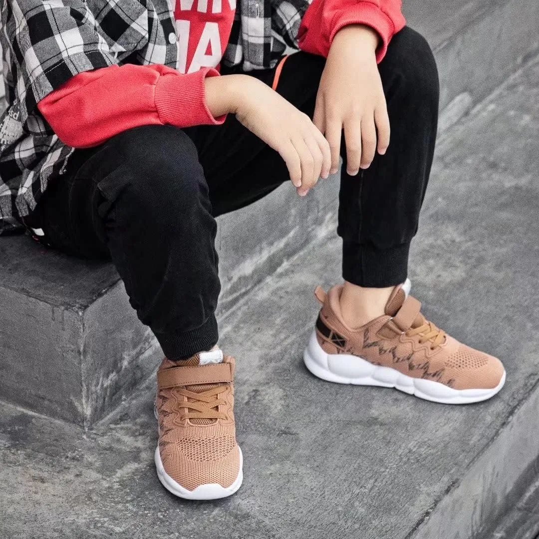 YAVY Unisex-Child Sneakers Tennis Shoes Fashion Running Shoes Lightweight Walking Shoes （Boys/Girls/Little Kid/Big Kid ）