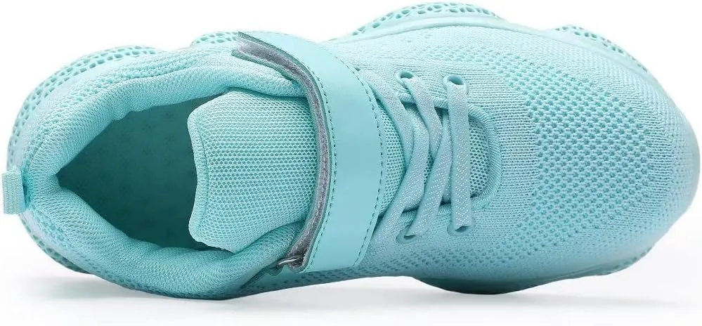 YAVY Unisex-Child Sneakers Tennis Shoes Fashion Running Shoes Lightweight Walking Shoes （Boys/Girls/Little Kid/Big Kid ）
